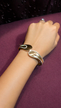 Luxury Dual Design Gold Bracelet