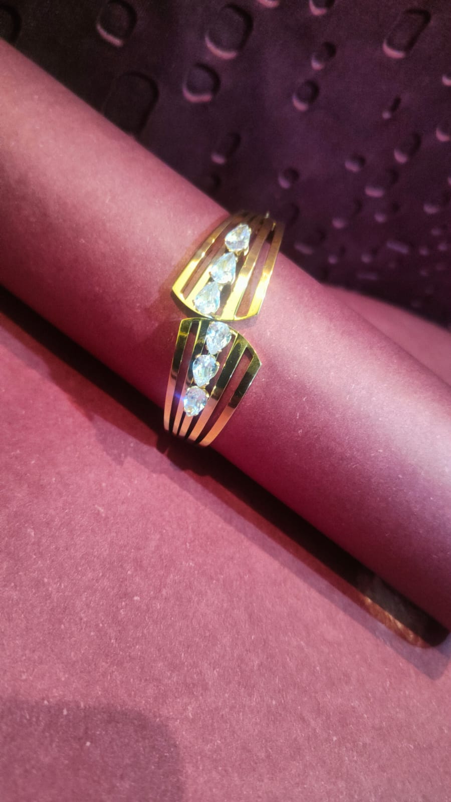 Luxury Gold Crystal Bracelet